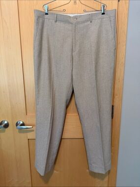 Alfani Modern Slim-Fit Men's Dress Pants in Linen Blend 38 x 32